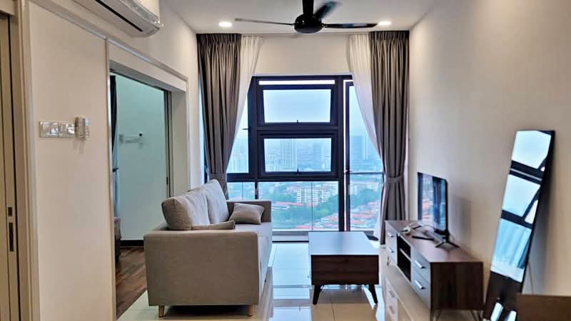 Service Residence for Rent at Pacific Star - Ray Lee - Living Room - PropertyGuru.com.my