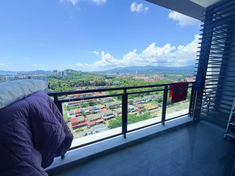 Condominium for Rent at Jesselton Twin Towers - Grace Teo - Balcony - PropertyGuru.com.my