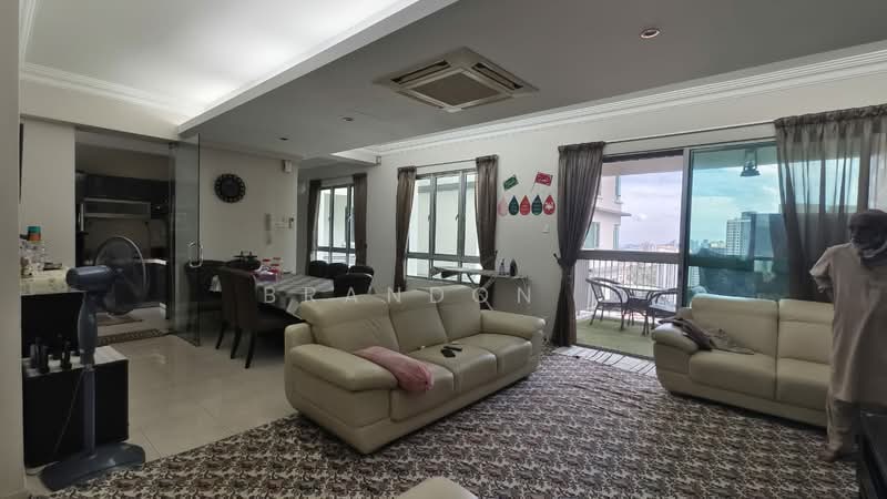 Condominium for Sale at Riana Green East - Brandon . - Living Room - PropertyGuru.com.my