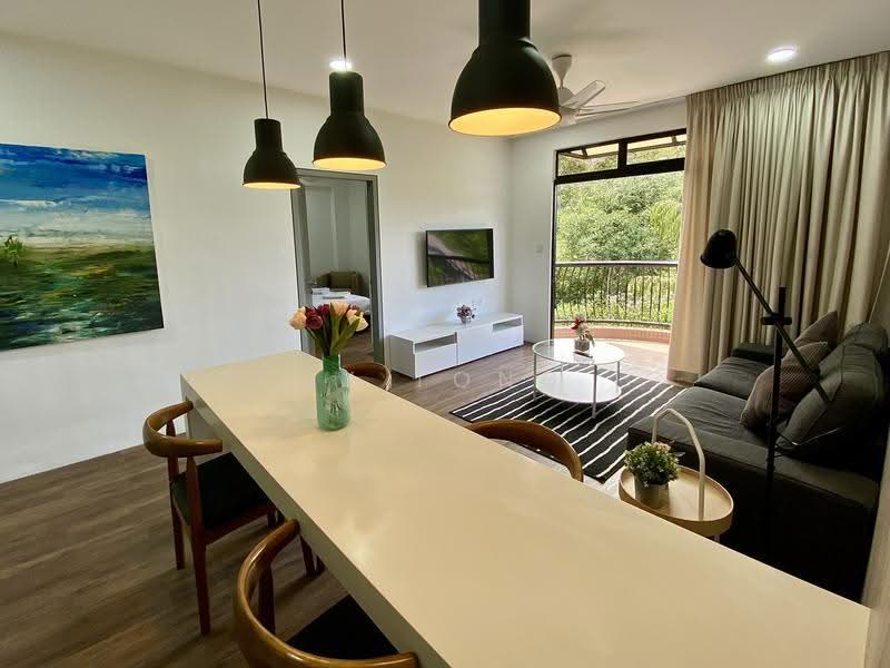 Pangsapuri untuk Dijual di Ramin Apartment - JY Tong - Living Room - PropertyGuru.com.my