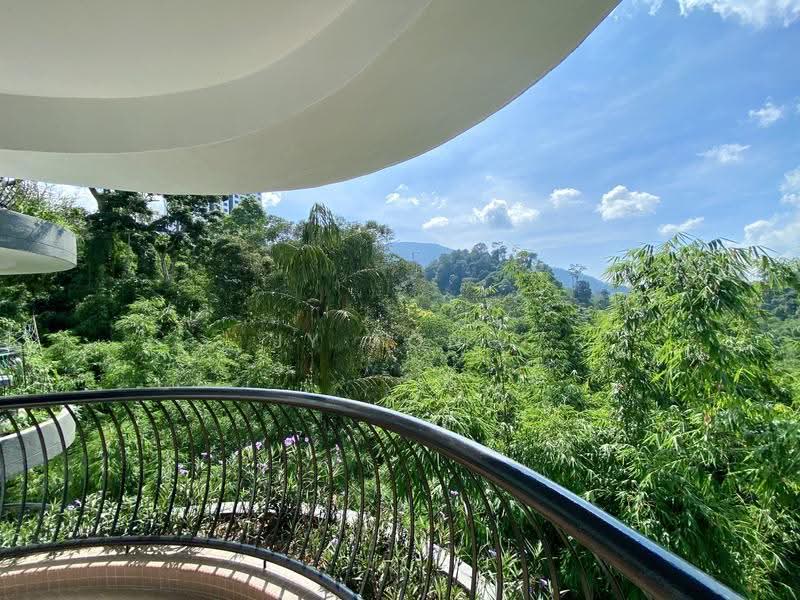 Pangsapuri untuk Dijual di Ramin Apartment - JY Tong - Balcony - PropertyGuru.com.my