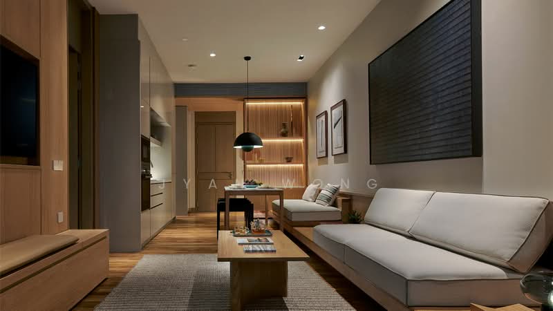 Service Residence for Sale at The Conlay - Jyan Wong - Living Room - PropertyGuru.com.my