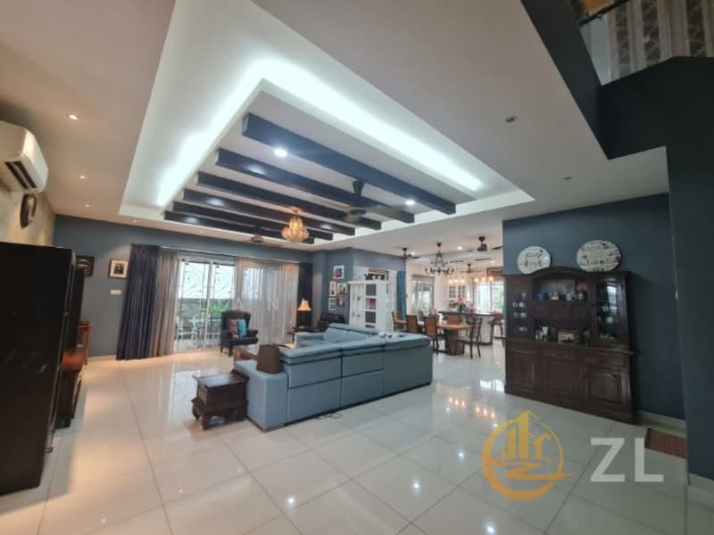 Rumah Banglo untuk Dijual di d'Laman Greenville (Klang) - Daniel Kok - Living Room - PropertyGuru.com.my