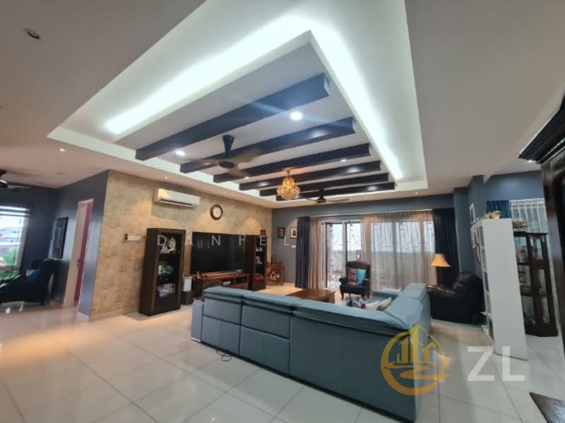 Rumah Banglo untuk Dijual di d'Laman Greenville (Klang) - Daniel Kok - Living Room - PropertyGuru.com.my