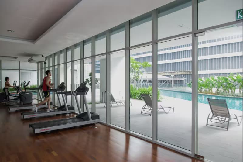 Servis Apartment untuk Disewa di KL Gateway Residences - Wayne Tan - Gym - PropertyGuru.com.my