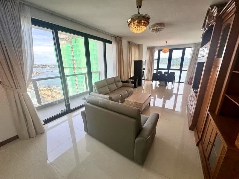 Kondominium untuk Disewa di Jesselton Residences - Ng Chiew Yok - Living Room - PropertyGuru.com.my