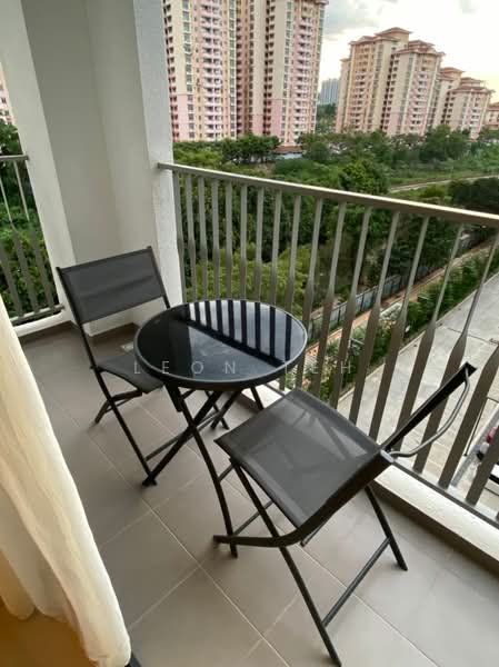 Servis Apartment untuk Disewa di Savio @ Riana Dutamas - Leon Teh - Balcony - PropertyGuru.com.my