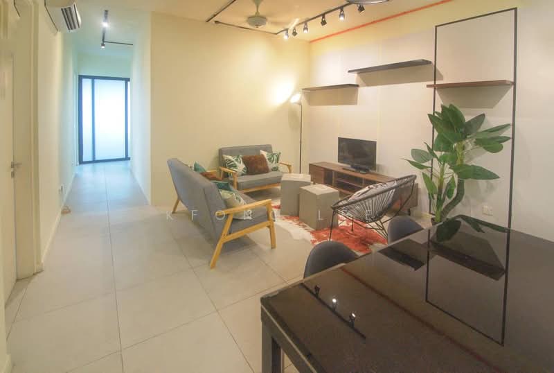 Servis Apartment untuk Disewa di Jaya One Residences - Kfong Lee - Living Room - PropertyGuru.com.my