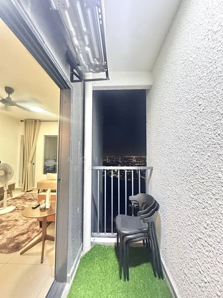 Servis Apartment untuk Dijual di Berkeley Uptown - Aqillah Razali - Balcony - PropertyGuru.com.my