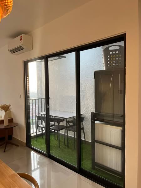 Servis Apartment untuk Dijual di Berkeley Uptown - Aqillah Razali - Balcony - PropertyGuru.com.my