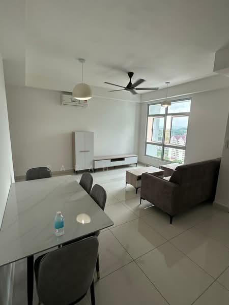 Servis Apartment untuk Disewa di MIRAI Residences - Sarah Chee - Living Room - PropertyGuru.com.my