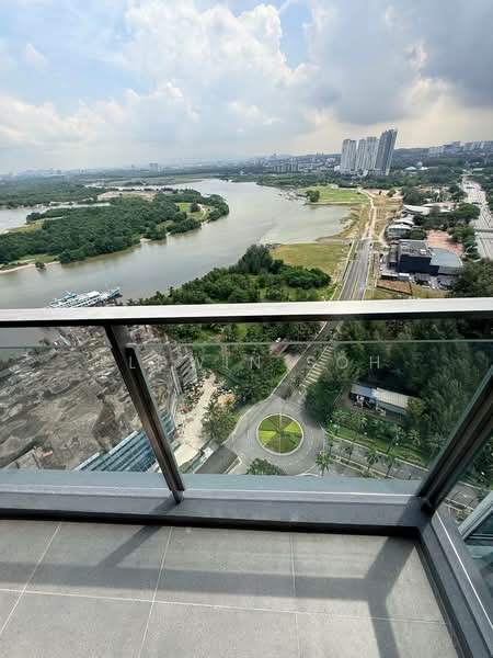 Service Residence for Rent at Vista Tiara (MBW Bay) - Eldwin Soh - Balcony - PropertyGuru.com.my