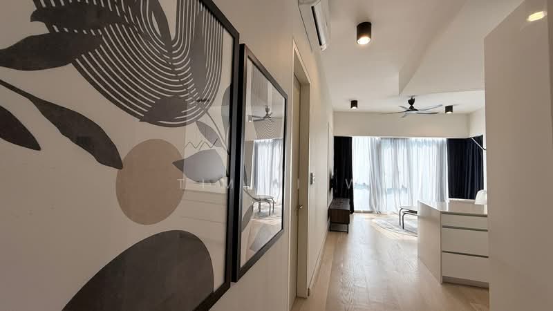 Service Residence for Rent at Star Residences Two - Tim Siow - Living Room - PropertyGuru.com.my