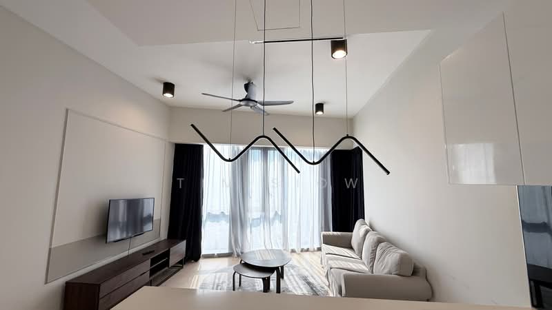 Service Residence for Rent at Star Residences Two - Tim Siow - Living Room - PropertyGuru.com.my