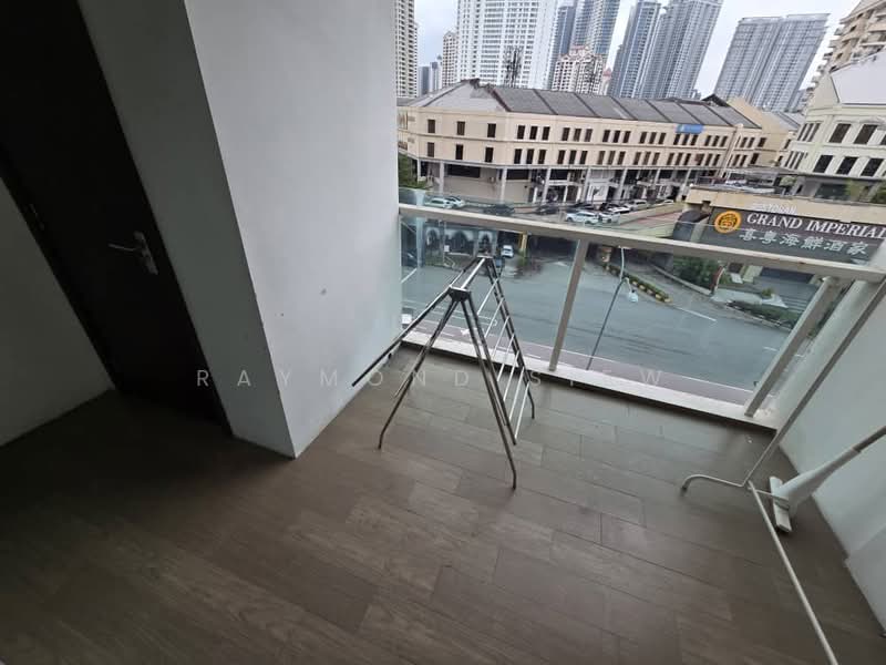 Service Residence for Rent at Plaza Damas - Raymond Siew - Balcony - PropertyGuru.com.my