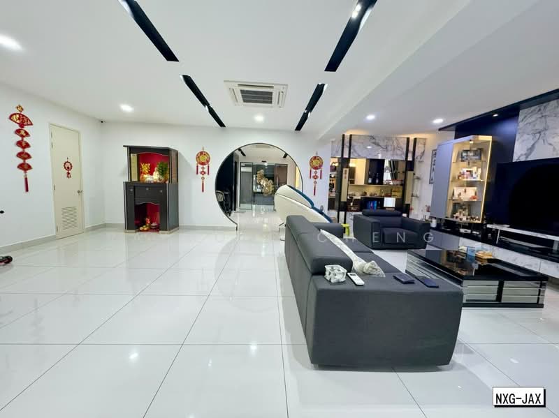 Rumah Teres 3 Tingkat untuk Dijual di Ambang Botanic (Klang) - Raymond Cheng - Living Room - PropertyGuru.com.my