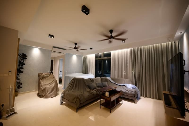 Kondominium untuk Dijual di Setia Sky 88 - William Tay - Living Room - PropertyGuru.com.my