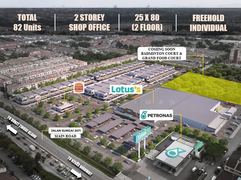 Shop for Sale in Taman Sri Sentosa (Klang) - Noctis Kwan - Exterior - PropertyGuru.com.my