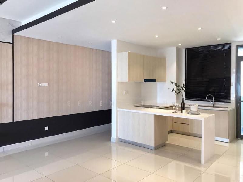 Kondominium untuk Dijual di Vivo Residential Suites - Serene Tan - Kitchen - PropertyGuru.com.my