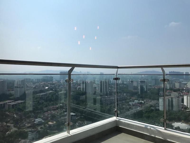Kondominium untuk Dijual di Vivo Residential Suites - Serene Tan - Balcony - PropertyGuru.com.my