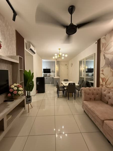 Condominium for Rent at Kenwingston Platz - CK Teong - Living Room - PropertyGuru.com.my
