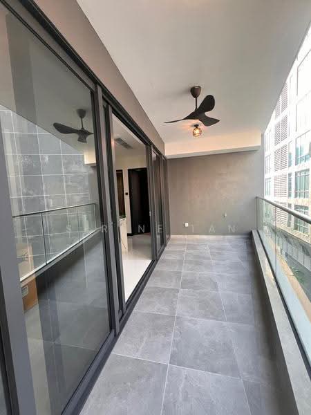 Service Residence for Rent at Skylon Residences - Serene Tan - Balcony - PropertyGuru.com.my