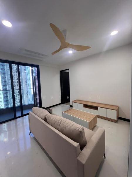 Service Residence for Rent at Skylon Residences - Serene Tan - Living Room - PropertyGuru.com.my