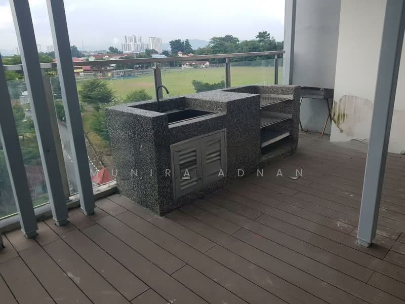Service Residence for Sale at Serviced Residence @ The Louvre @ Country Heights - Munira Adnan - Balcony - PropertyGuru.com.my