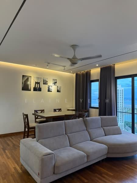 Servis Apartment untuk Disewa di The Tamarind - Elaine Yeoh - Living Room - PropertyGuru.com.my