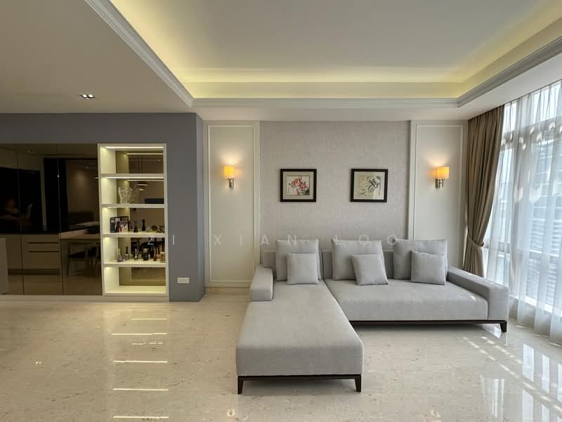 Service Residence for Rent at Banyan Tree Signatures - Jack Loo - Living Room - PropertyGuru.com.my