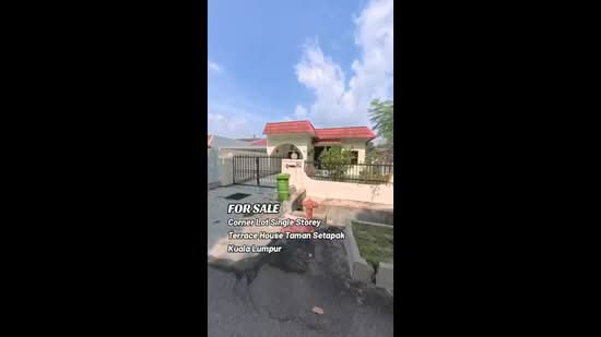 1-storey Terraced House for Sale in Taman Setapak (Setapak) - Thoriq Suparman - PropertyGuru.com.my