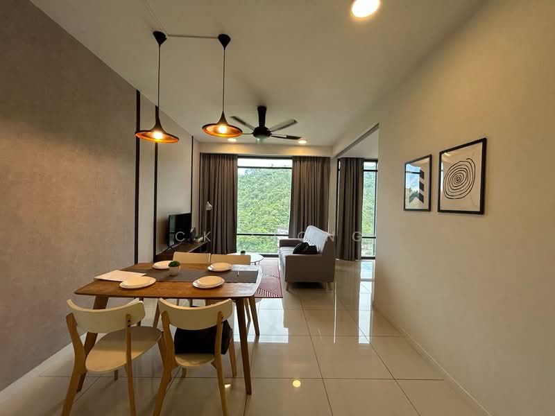 Kondominium untuk Disewa di The Ridge - CK Teong - Living Room - PropertyGuru.com.my