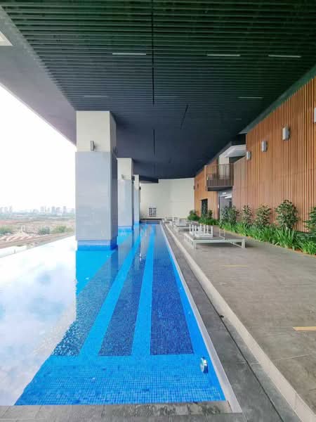 Service Residence for Sale at TRiGON Luxury Residences - Evan Goh - Pool - PropertyGuru.com.my