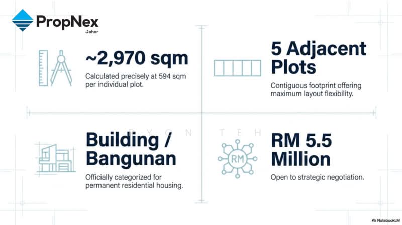 Residential Land for Sale in Taman Molek (Johor Bahru) - Ryon Teh - PropertyGuru.com.my