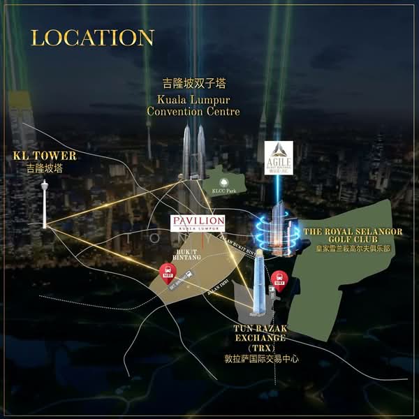 Service Residence for Sale at Agile Bukit Bintang - Tony YY - View - PropertyGuru.com.my