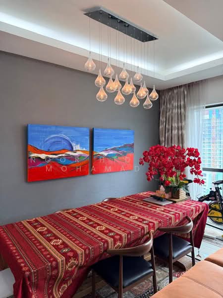 Servis Apartment untuk Dijual di Setia SKY Residences - Noor Hidayah Mohamad Noor - Dining Room - PropertyGuru.com.my