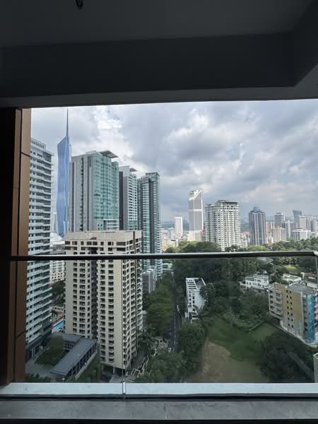 Service Residence for Sale at Skylon Residences - Lisa Low - Bedroom Balcony - PropertyGuru.com.my
