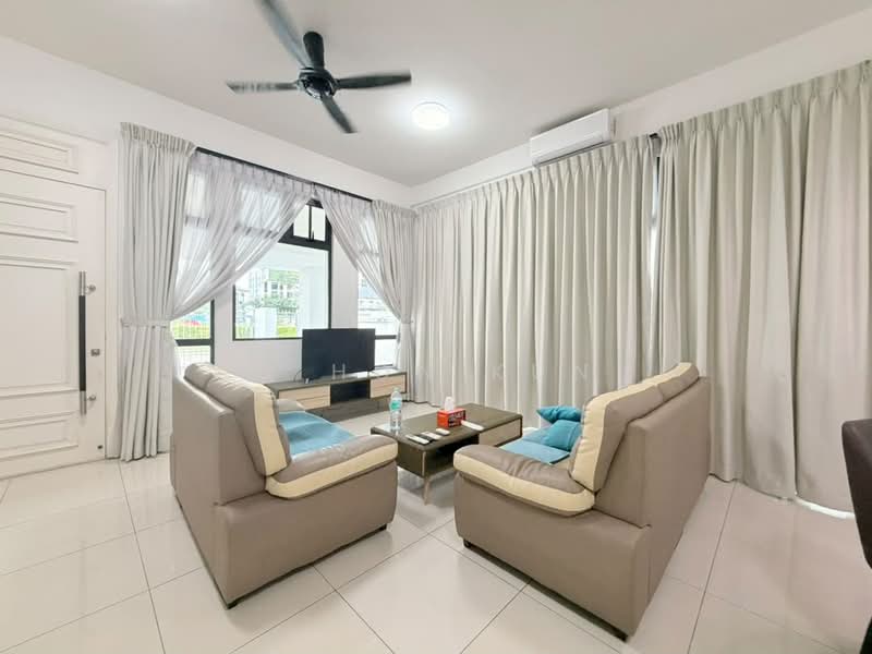 Cluster House for Rent in Eco Botanic (Iskandar Puteri (Nusajaya)) - U Hon Kun - Living Room - PropertyGuru.com.my