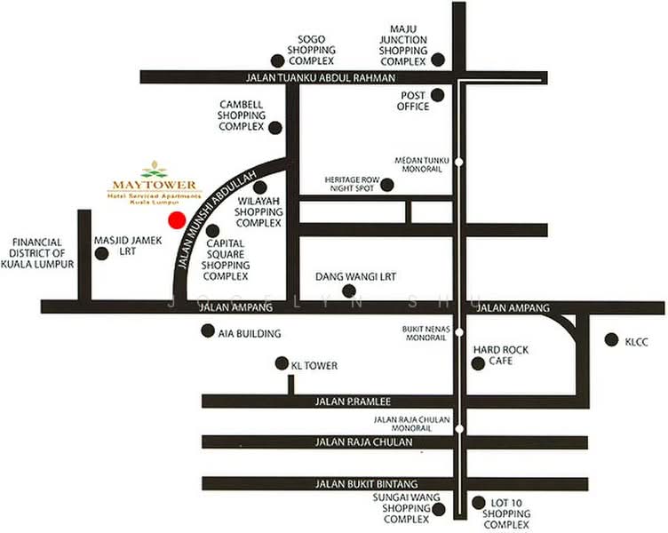 Servis Apartment untuk Dijual di Maytower Serviced Residences - Jocelyn Shu - PropertyGuru.com.my