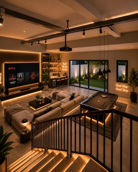 3.5-storey Terraced House for Sale in Setia Alam (Selangor) - Ben Sin - Living Room - PropertyGuru.com.my
