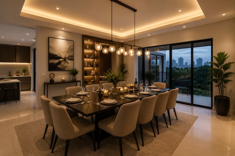 3.5-storey Terraced House for Sale in Setia Alam (Selangor) - Ben Sin - Dining Room - PropertyGuru.com.my