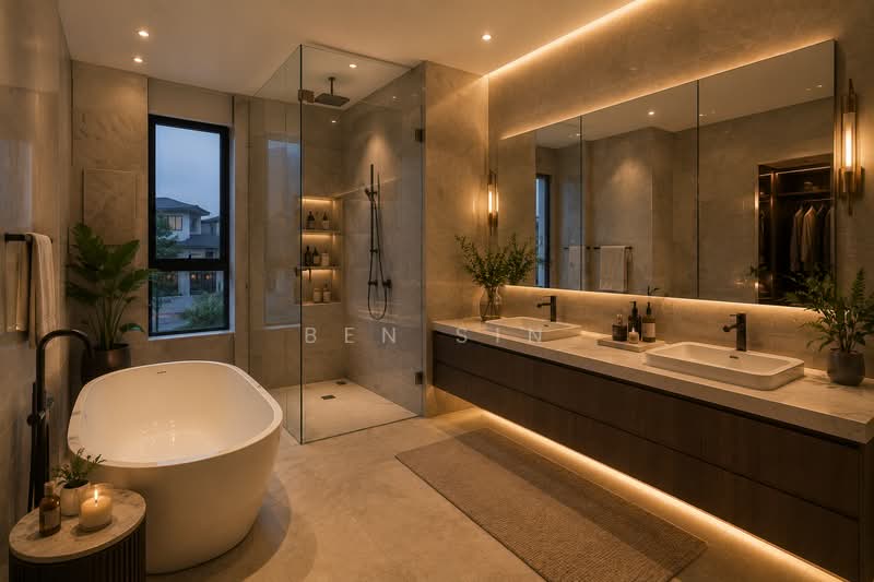 3.5-storey Terraced House for Sale in Setia Alam (Selangor) - Ben Sin - Bathroom - PropertyGuru.com.my