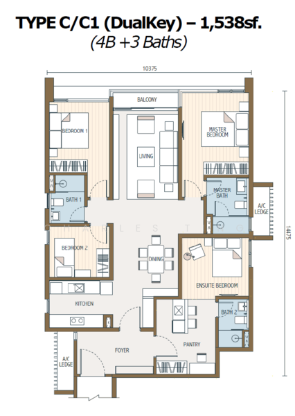 Service Residence for Sale at Duta Park Residences - Charles Ting - PropertyGuru.com.my