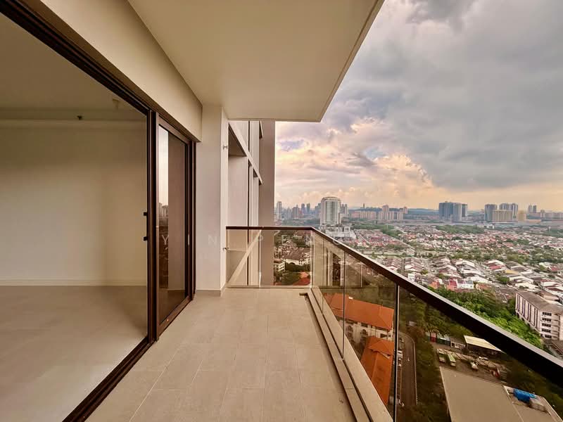 Servis Apartment untuk Disewa di Jendela Residensi - Yin Peng . - Balcony - PropertyGuru.com.my