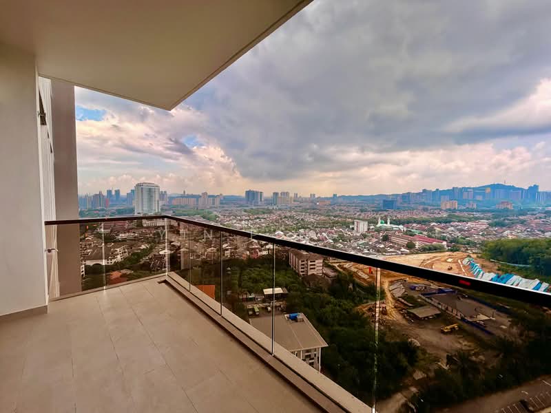 Servis Apartment untuk Disewa di Jendela Residensi - Yin Peng . - Balcony - PropertyGuru.com.my