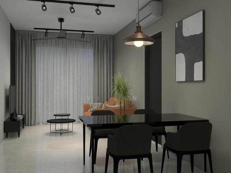 Servis Apartment untuk Disewa di Sunway Velocity TWO - Yi Lin - Living Room - PropertyGuru.com.my