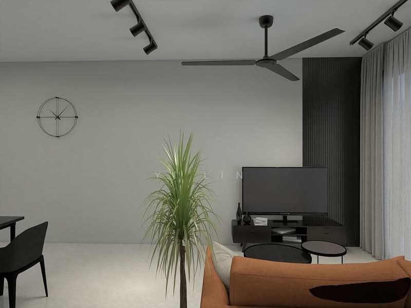 Servis Apartment untuk Disewa di Sunway Velocity TWO - Yi Lin - Living Room - PropertyGuru.com.my