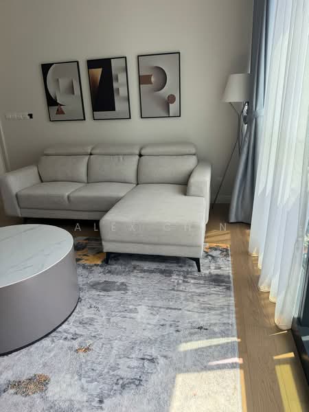 Servis Apartment untuk Disewa di TRX Residences - Alex Chin - Living Room - PropertyGuru.com.my