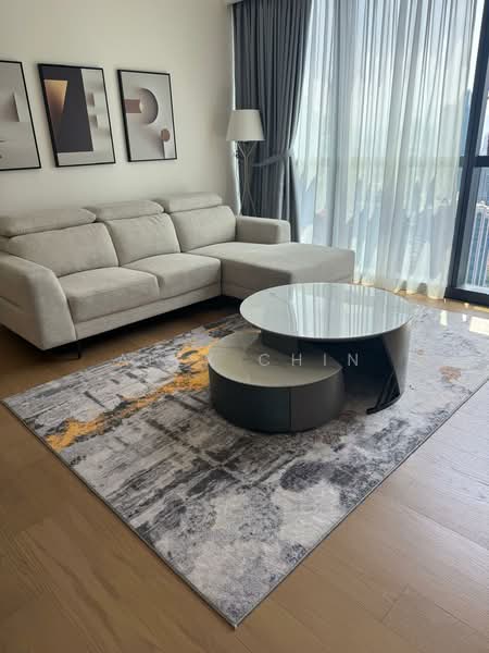 Servis Apartment untuk Disewa di TRX Residences - Alex Chin - Living Room - PropertyGuru.com.my