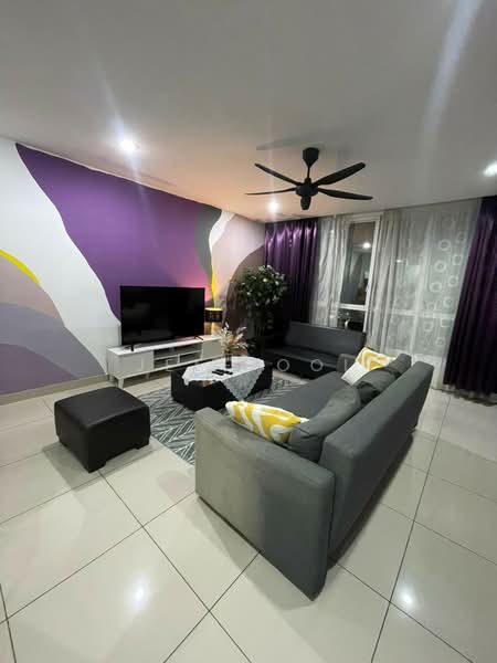 Servis Apartment untuk Disewa di The Loft @ ZetaPark - Jeff Ooi - Living Room - PropertyGuru.com.my